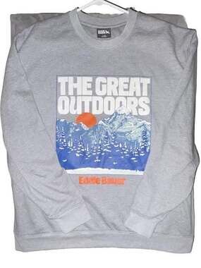 Eddie Bauer "The Great Outdoors" XL Big graphic sweatshirt